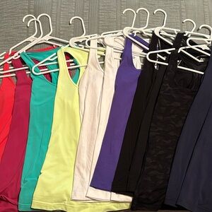 Lululemon Cool Racerback Tanks, Size 4